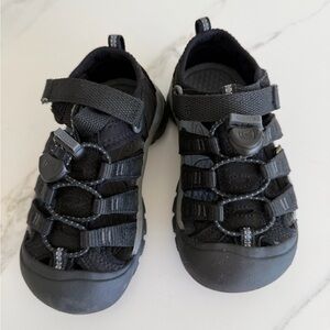 Keen Kids Black Closed-Toe Sport Sandals